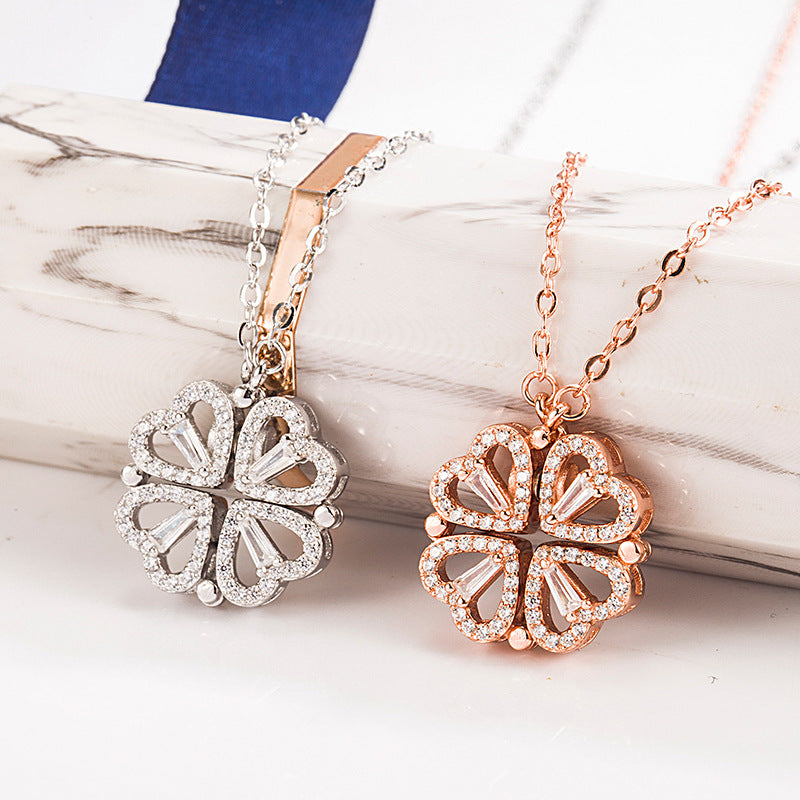 Collana cuore magnetica da donna