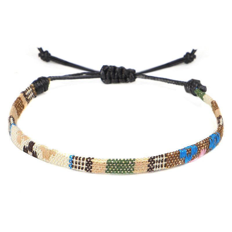 Cavigliera Boho Arcobaleno