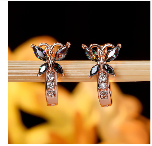 Anello fiocco cristallo