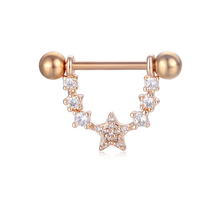 Anello zircone traforato