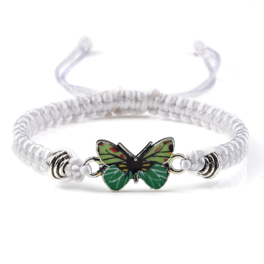 Bracciale Intrecciato Farfalla