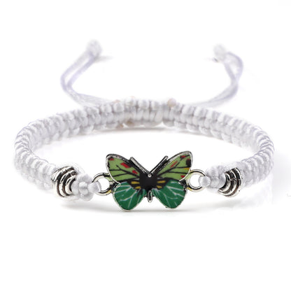 Bracciale Intrecciato Farfalla