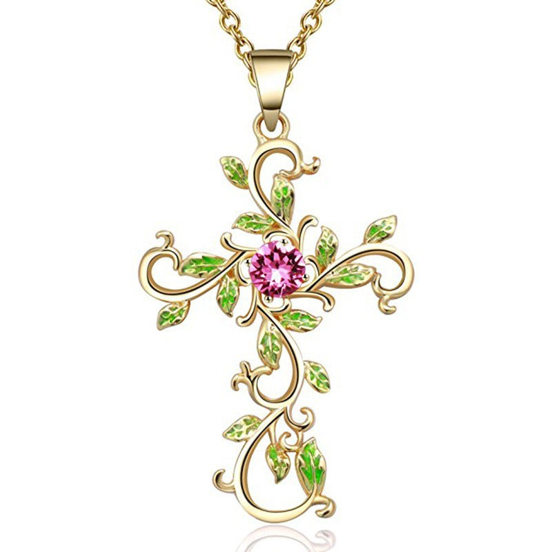 Set bijoux con croce