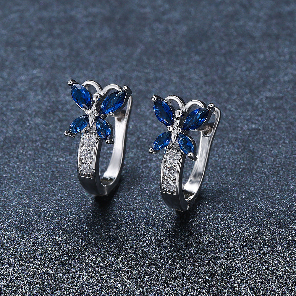 Anello fiocco cristallo