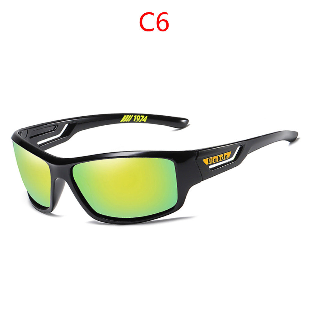 Occhiali da ciclismo polarizzati anti-vento