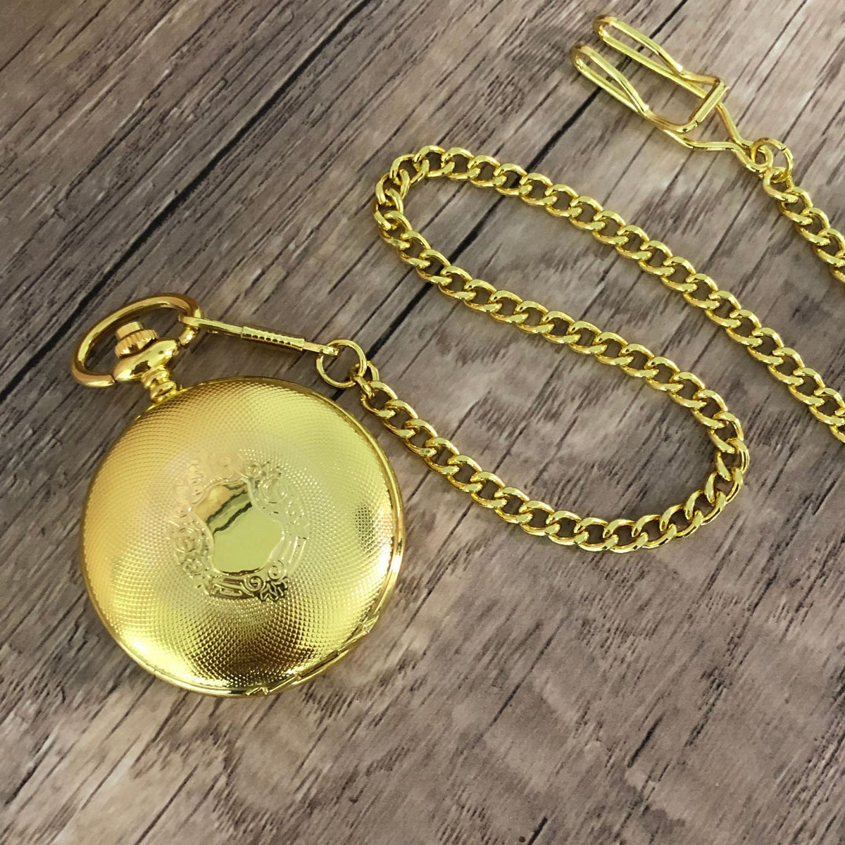 Orologio da taschino inciso traforato