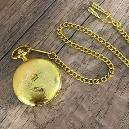Orologio da taschino inciso traforato