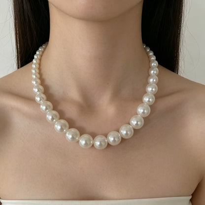Collana Francese Perle Finte
