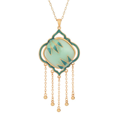 Collana foglia di bambù