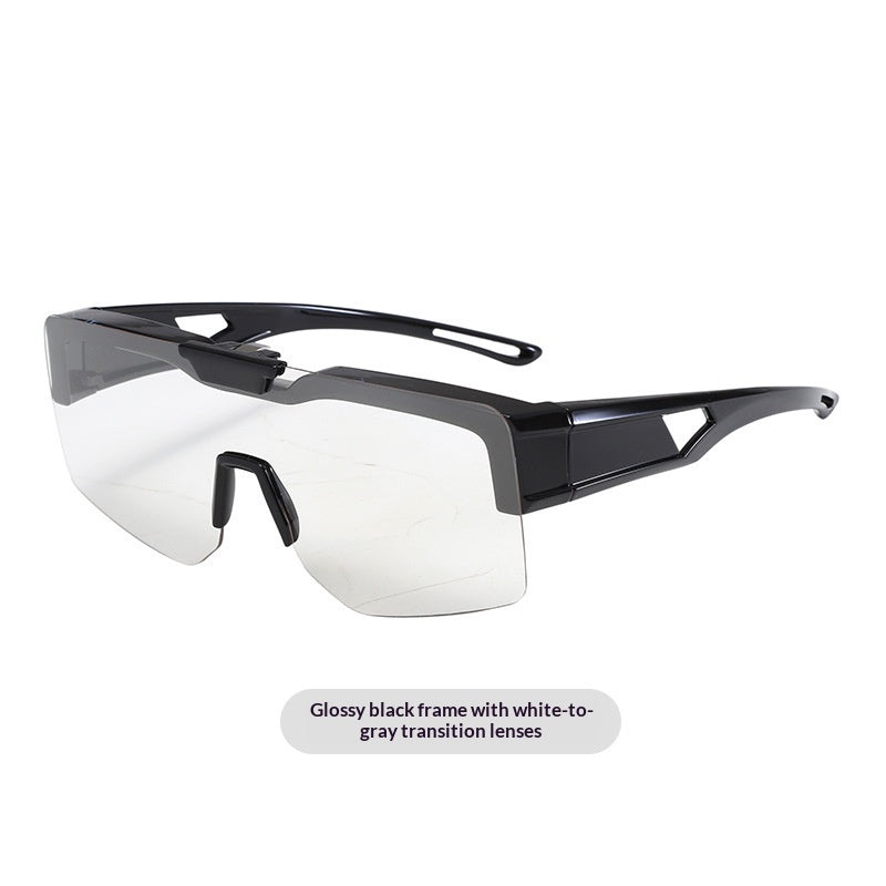 Occhiali da ciclismo fotocromatici clip-on