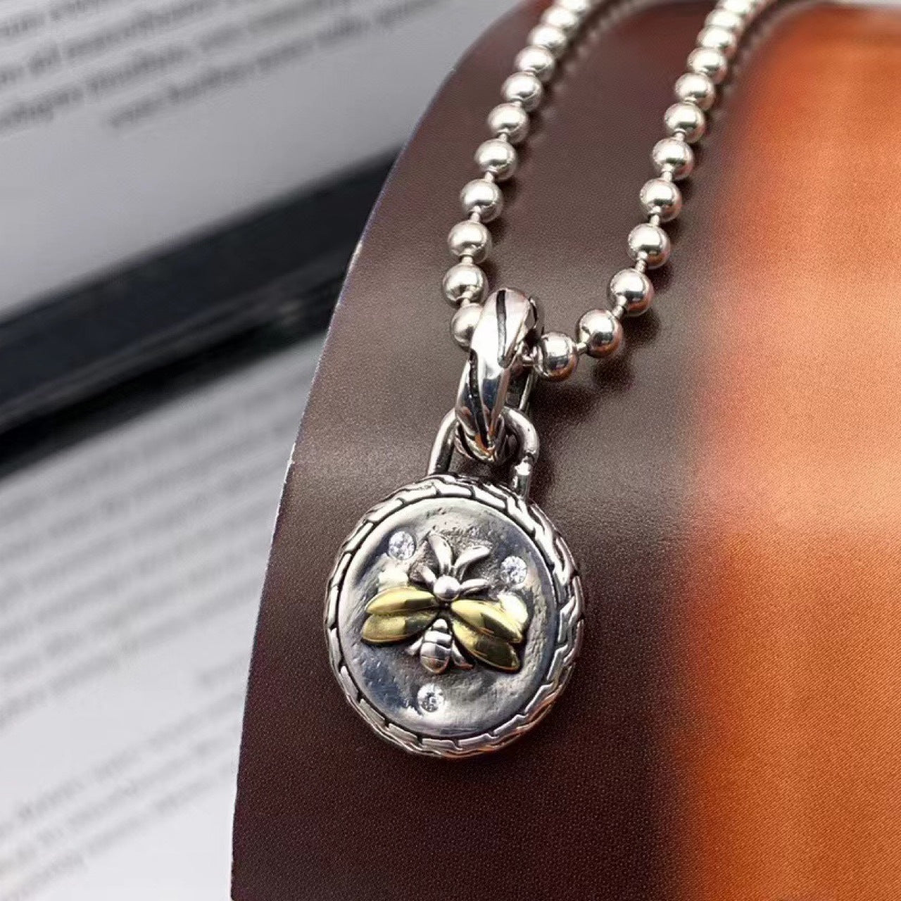 Collana argento croce