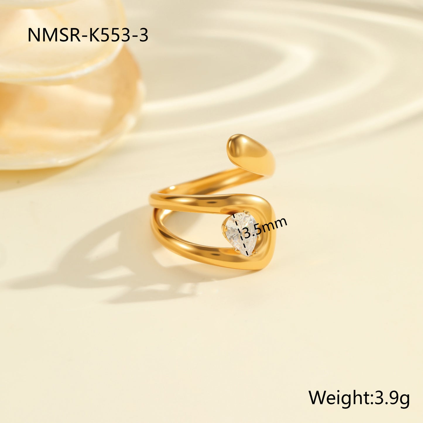 Anello zircone