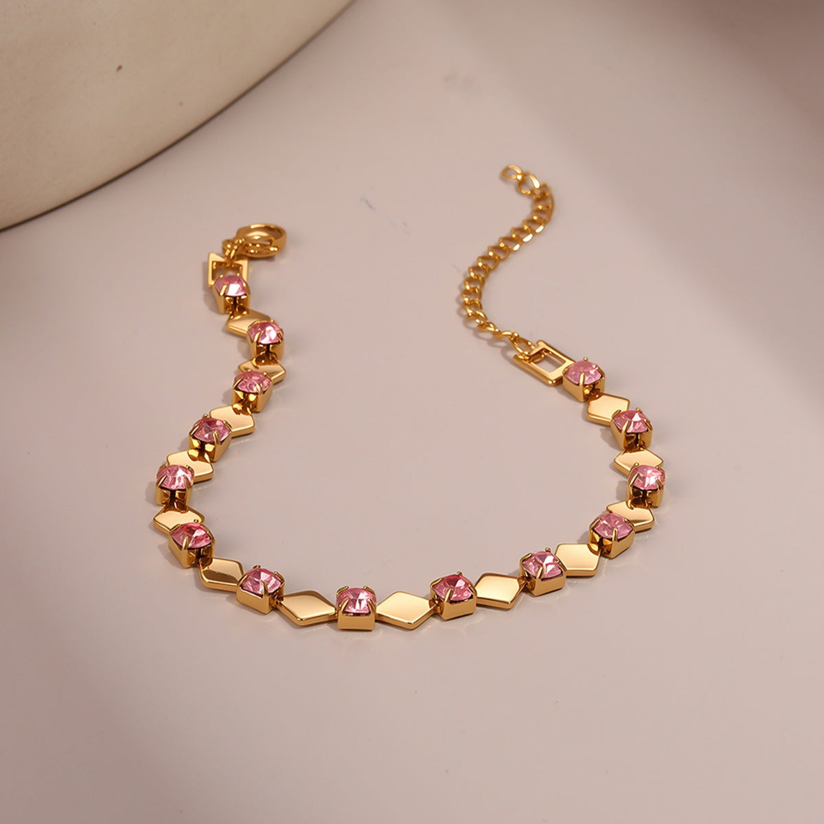Bracciale zircone colorato