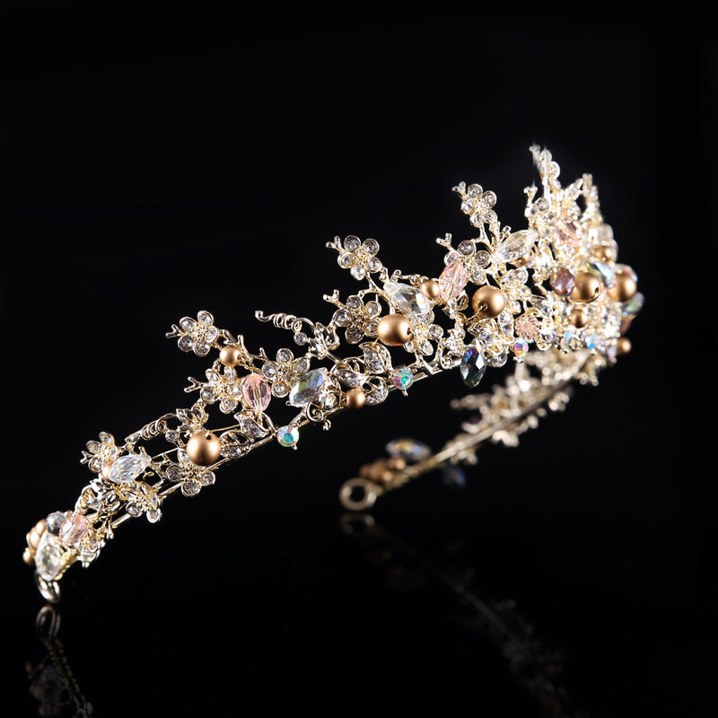 Tiara barocca in lega
