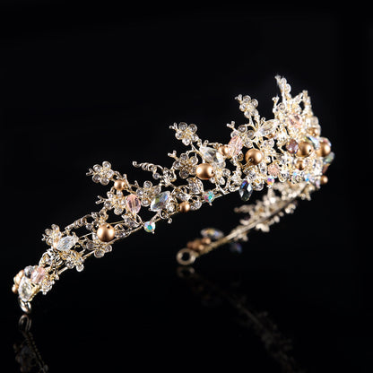 Tiara barocca in lega