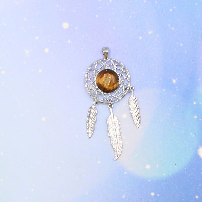 Collana acchiappasogni agata