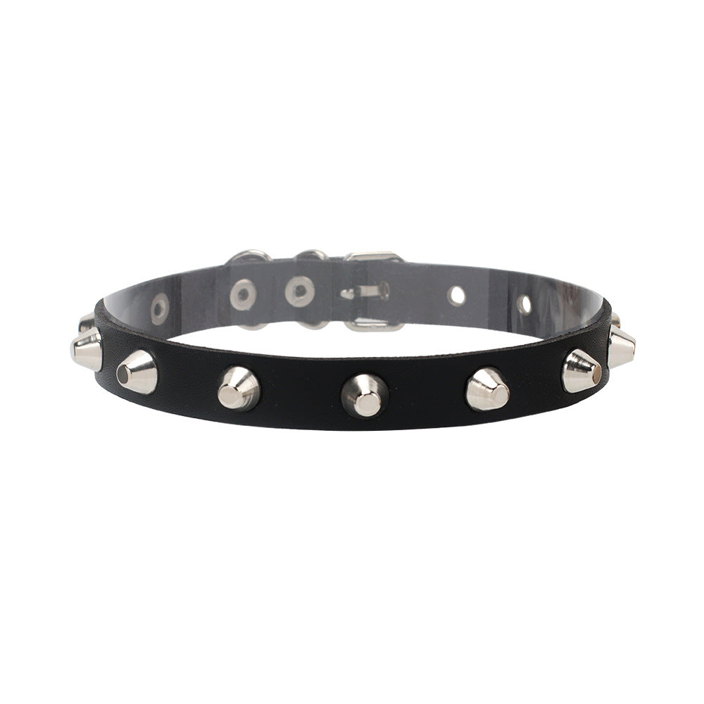 Collana Pelle Geometrica