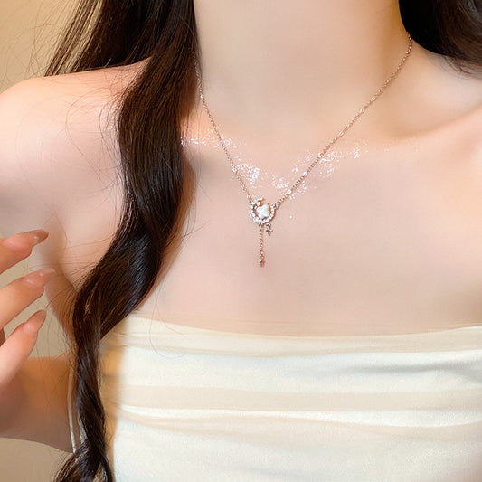 Collana stella e luna donna