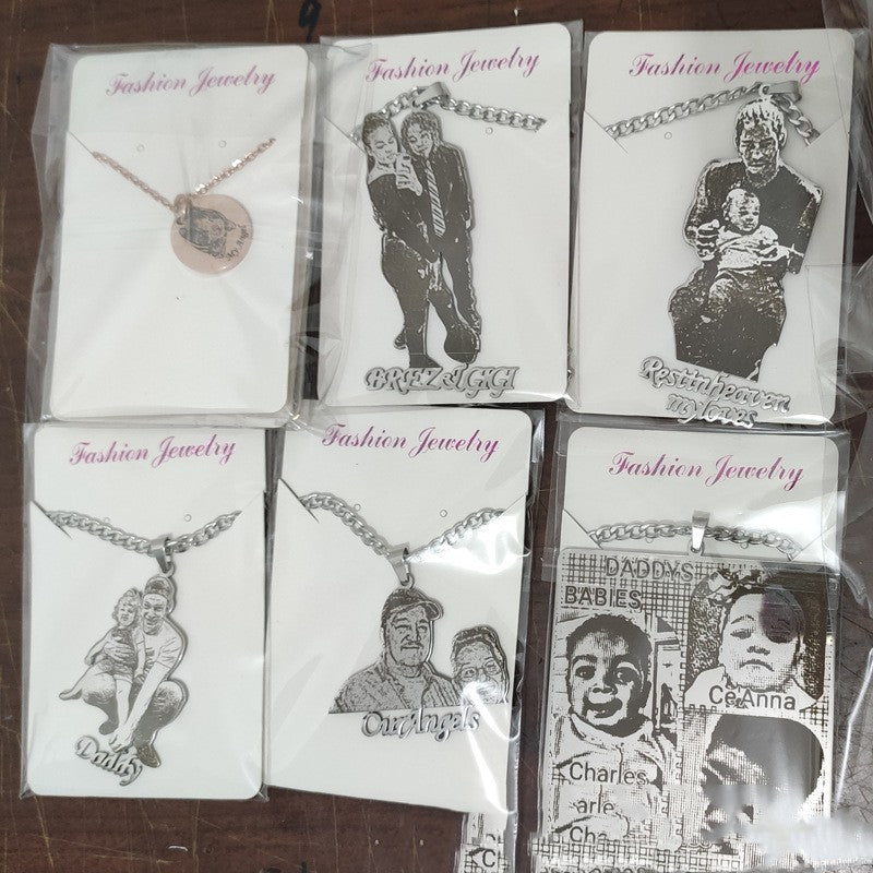 Collana con pendente personalizzabile