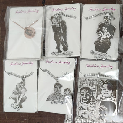 Collana con pendente personalizzabile
