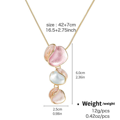 Collana irregolare verniciata