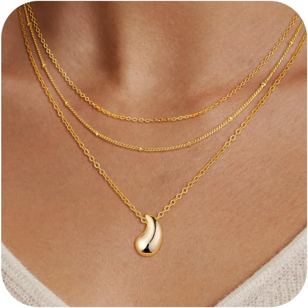 Collana cerchi stratificati