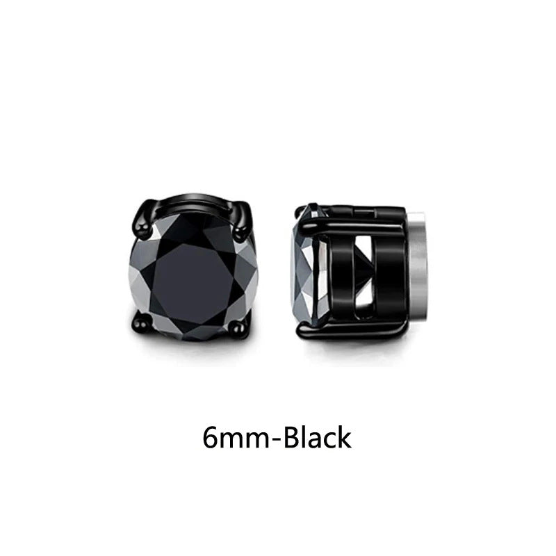 Orecchini clip croce magnetici
