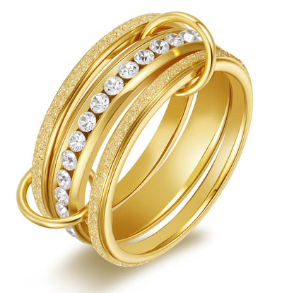 Anello acciaio inox