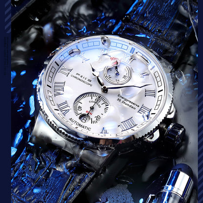 Orologio impermeabile luminoso da uomo