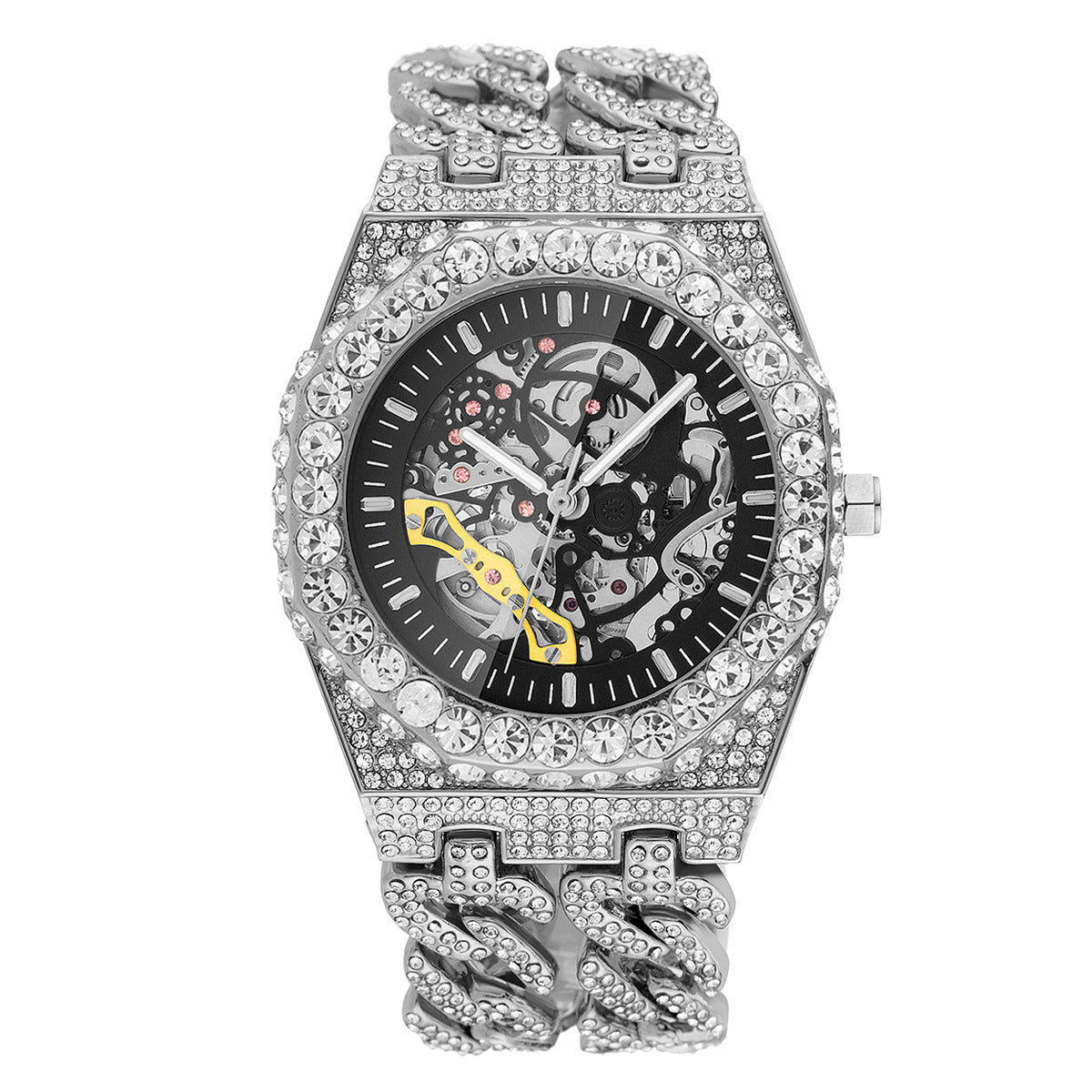 Orologio meccanico con catena