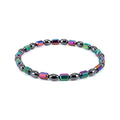 Cavigliera magnetica perle ovali
