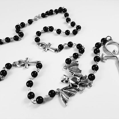 Collana con croce ankh