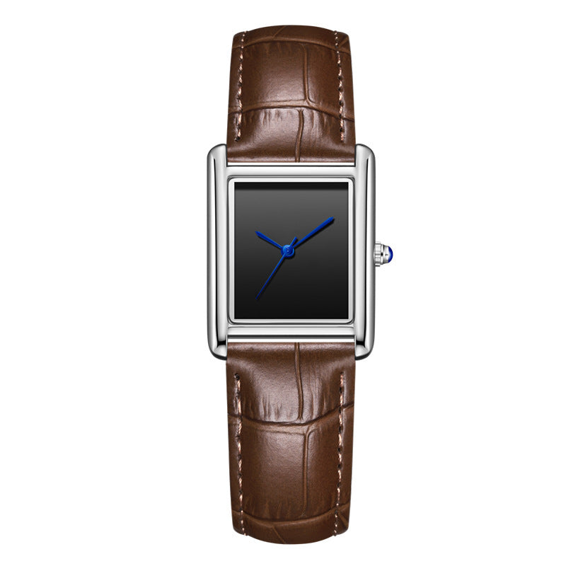 Orologio in pelle impermeabile di coppia