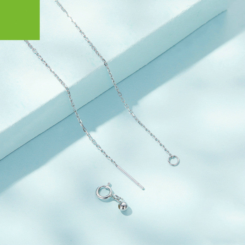 Collana quadrata d'argento