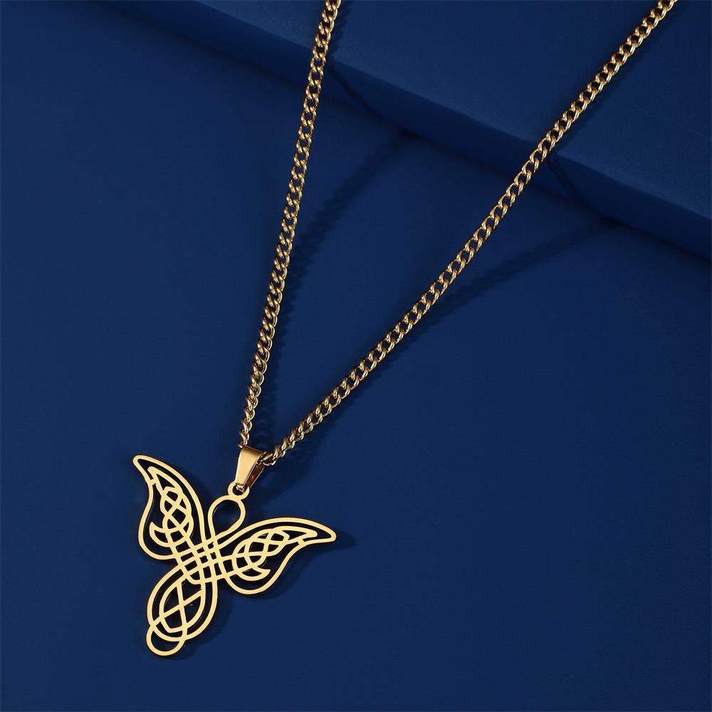 Collana farfalla con ciondolo