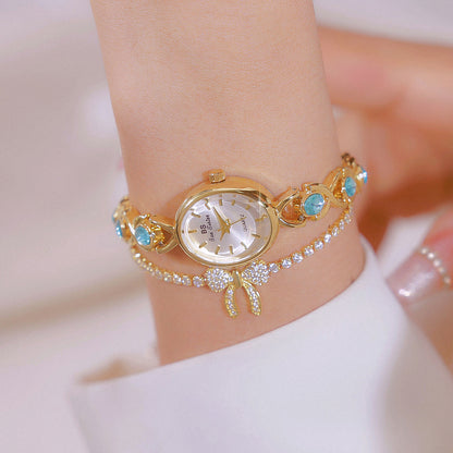 Orologio donna ovale zaffiro