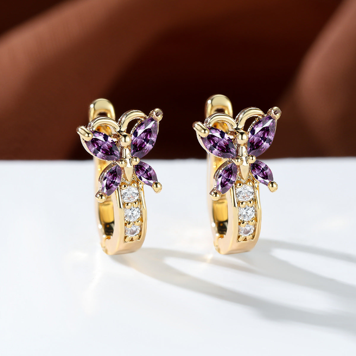 Anello fiocco cristallo
