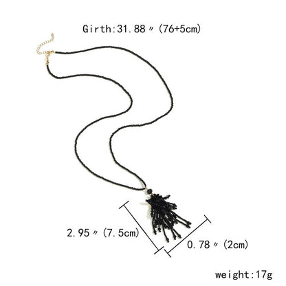 Collana Cristallo Intrecciato