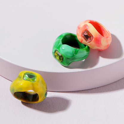 Anello resina acrilico