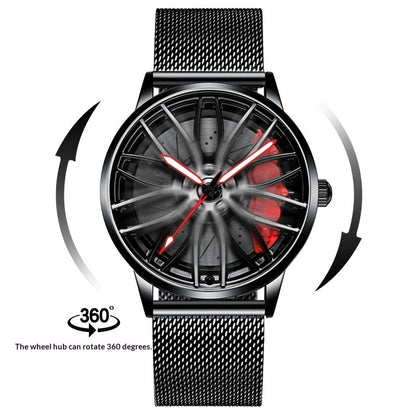 Orologio quarzo traforato da uomo