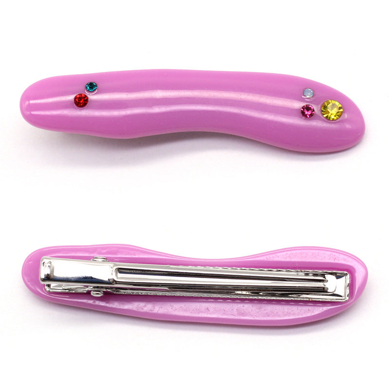 Fermagli resina multicolori