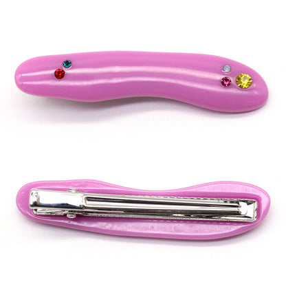 Fermagli resina multicolori
