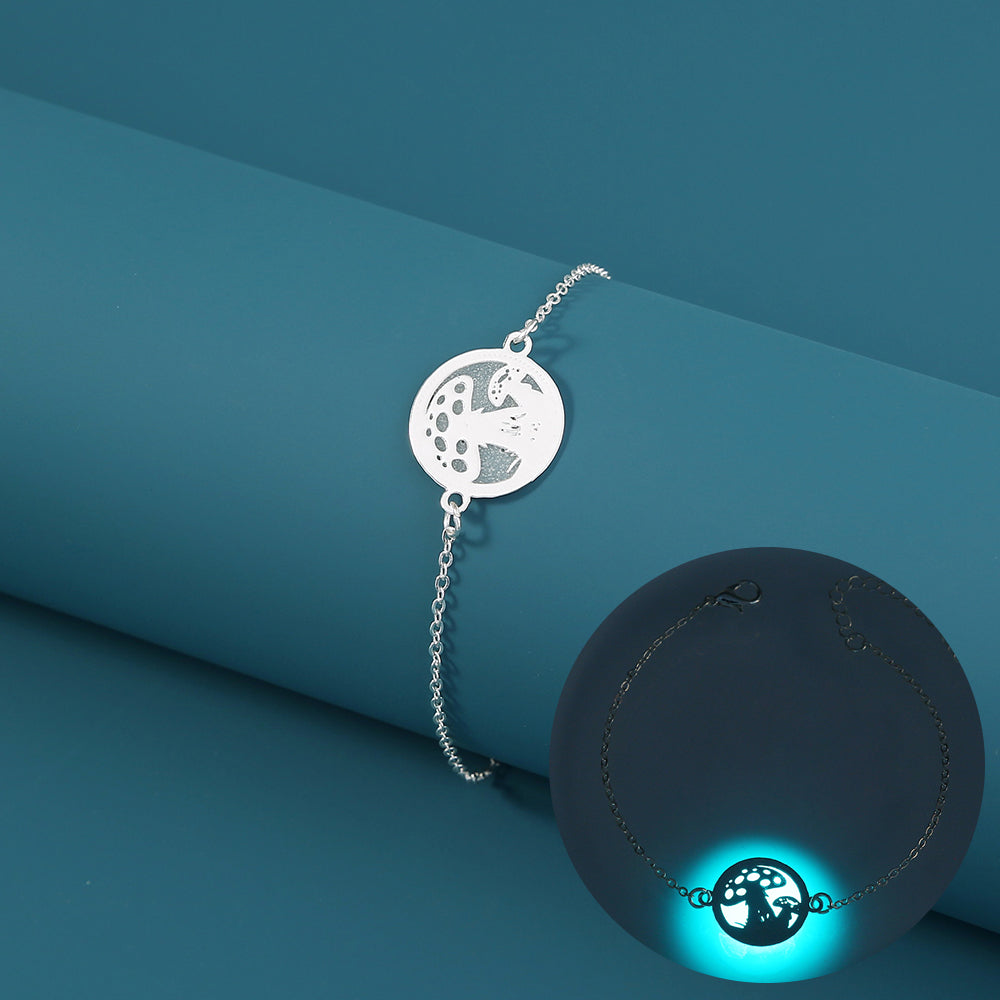 Bracciale Fungo Fosforescente
