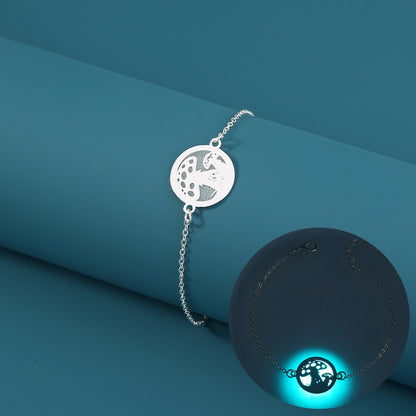 Bracciale Fungo Fosforescente