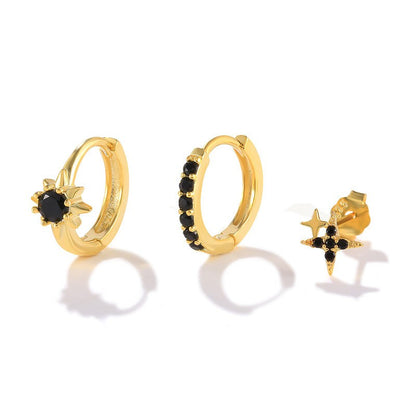 Set orecchini stella girasole