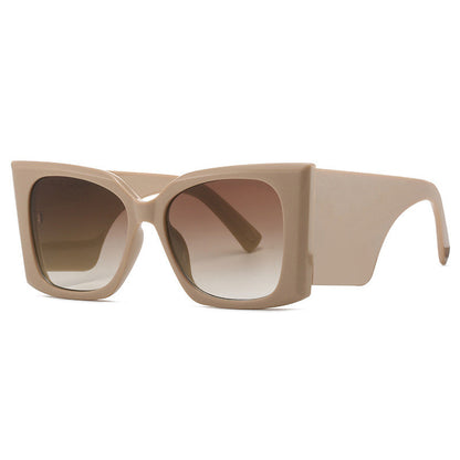 Occhiali da sole Cat Eye montatura grande