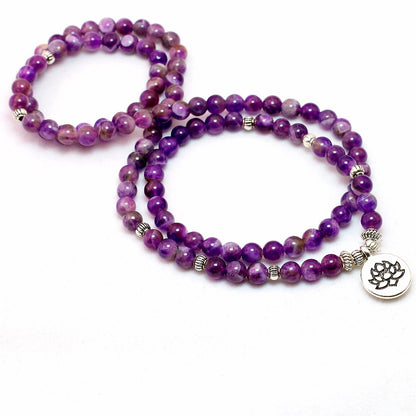 Bracciale yoga agata perle