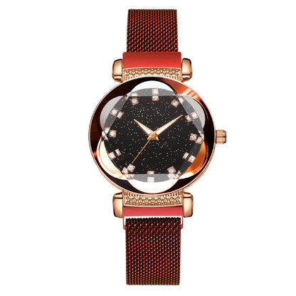 Orologio donna mesh diamanti
