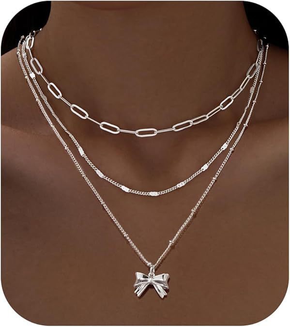 Collana cerchi stratificati