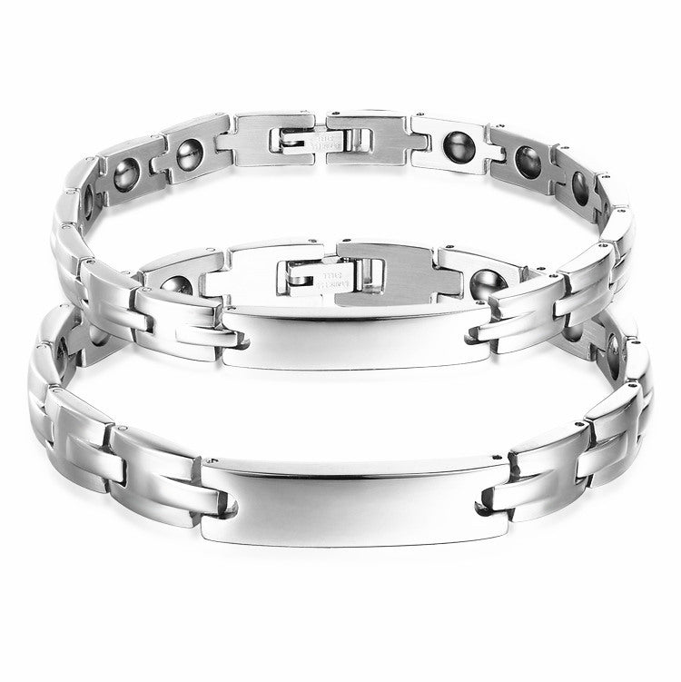 Bracciale magnetico energetico da coppia